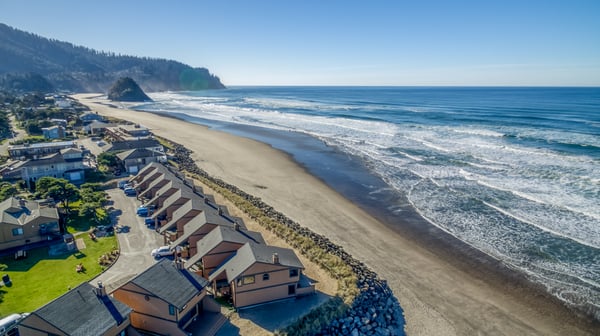 Breakers Beach Houses Aerial View