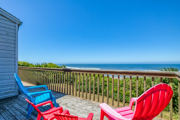 Outdoor Deck with Seating