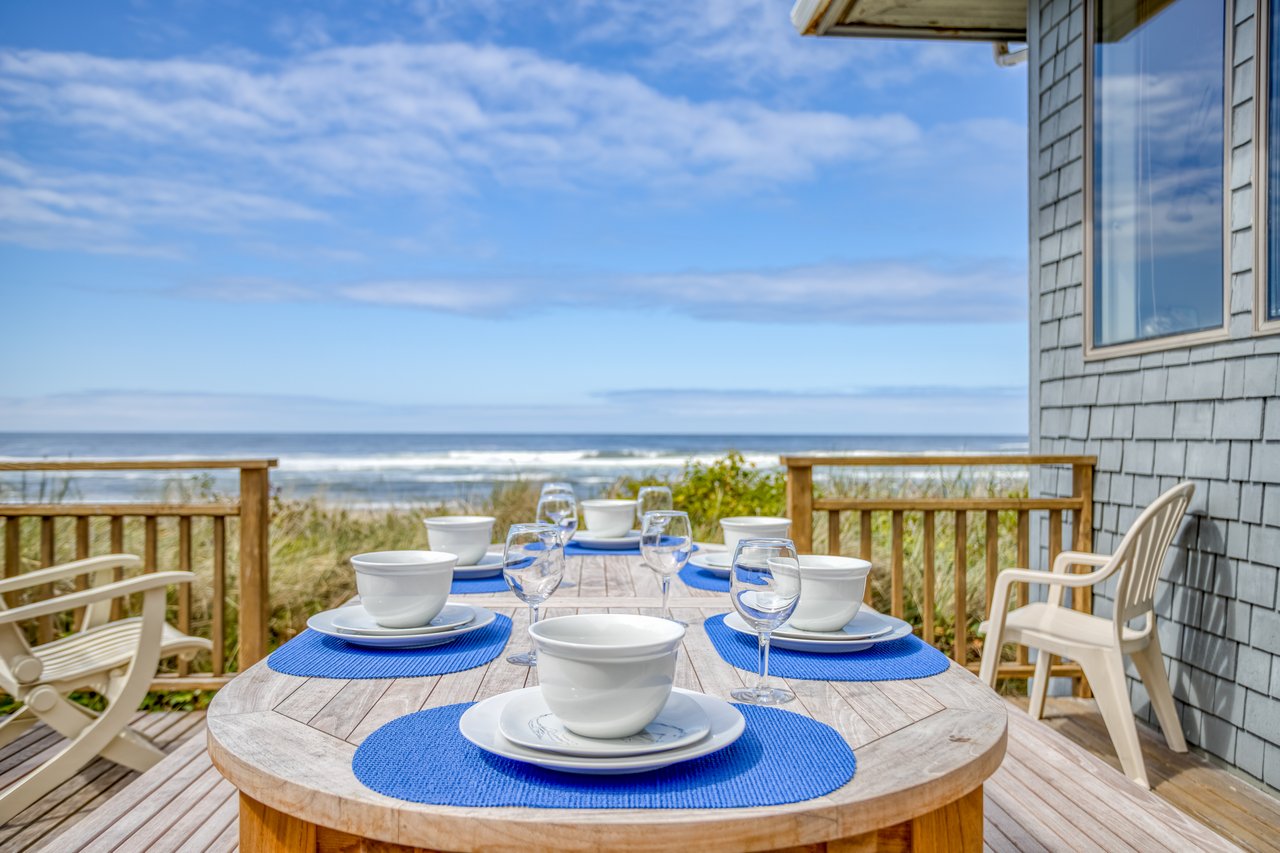 Outside Seating with table