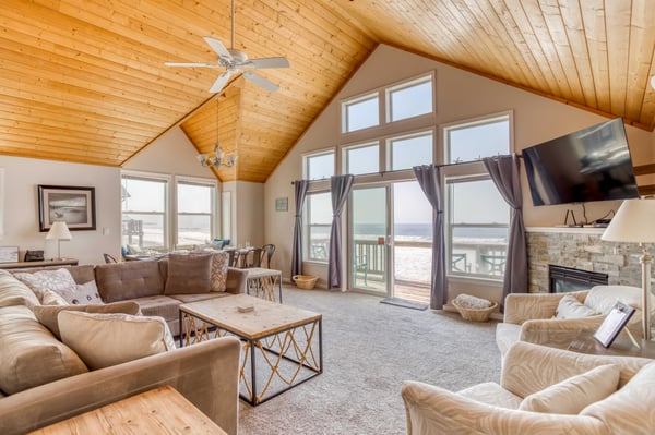 Bright and energetic living room