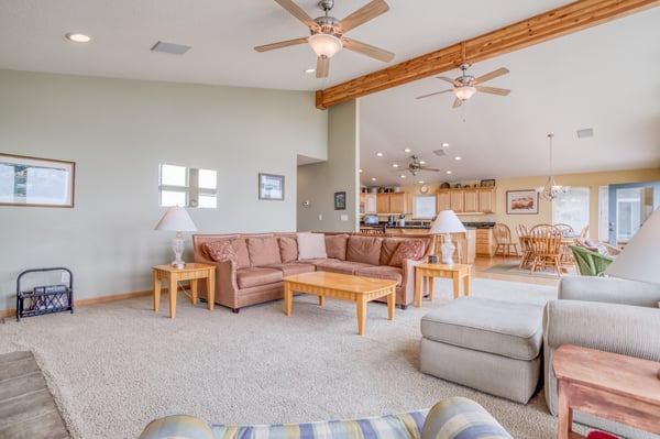 Living Room with comfortable sofas