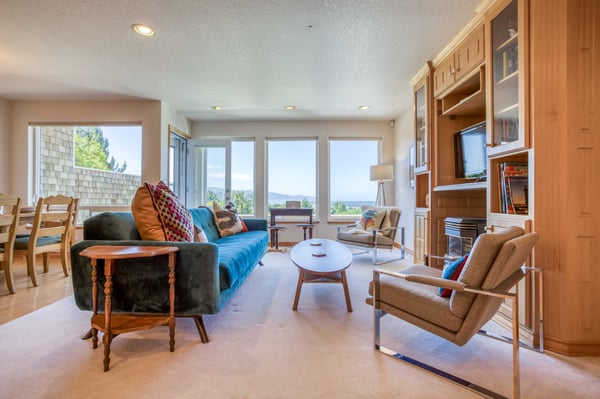 Living Room with comfortable seating